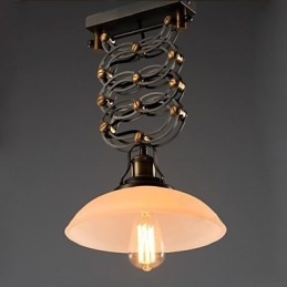 Amerikaanse landelijke loft-stijl hanglamp smeedijzeren schaarlamp winkeldecoratieverlichting