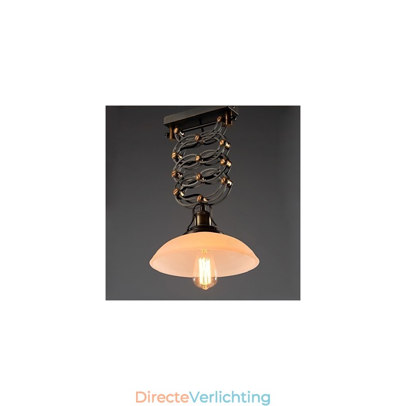 Amerikaanse landelijke loft-stijl hanglamp smeedijzeren schaarlamp winkeldecoratieverlichting