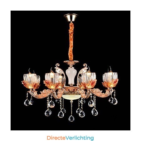Moderne, eigentijdse, traditionele, klassieke zinklegering met kristallen mini-stijl hanglamp van metaal Moderne, eigentijdse, traditionele, klassieke zinklegering met kristallen mini-stijl hanglamp van metaal