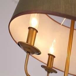 Rustieke Lodge Schilderij Kenmerk voor Ontwerpers Metalen Binnenwinkels 2 Lampen Kroonluchter