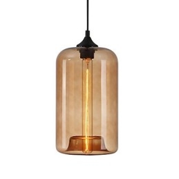 Flesontwerp Hanglamp 1 Licht Minimalistisch IJzeren Schilderij