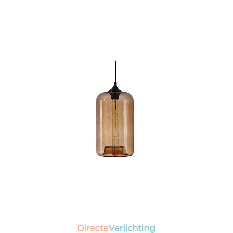 Flesontwerp Hanglamp 1 Licht Minimalistisch IJzeren Schilderij