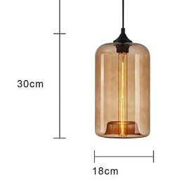 Flesontwerp Hanglamp 1 Licht Minimalistisch IJzeren Schilderij