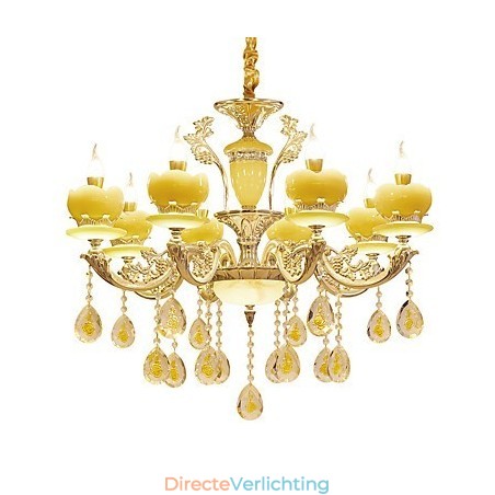 Europese stijl sfeer zinklegering kristal kroonluchter Europese stijl sfeer zinklegering kristal kroonluchter