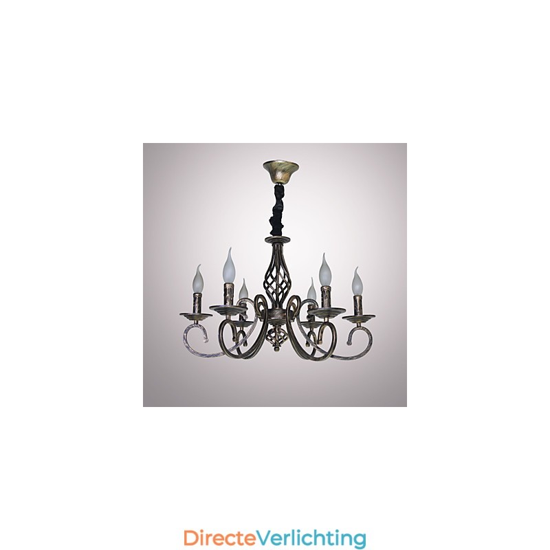 Retro Eenvoudige Lamp Koperkleurige Lamp Kaarslamp