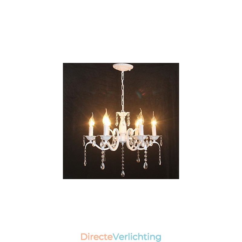 Kroonluchter Moderne Kristal Mini Kaars Stijl IJzeren Lamp Lampen