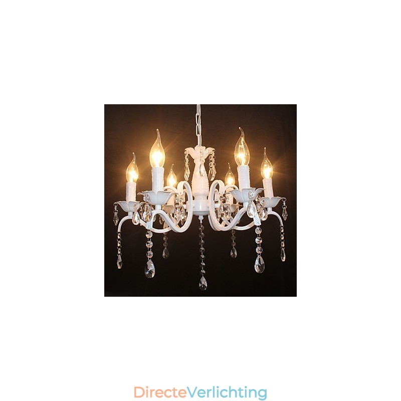 Kroonluchter Moderne Kristal Mini Kaars Stijl IJzeren Lamp Lampen