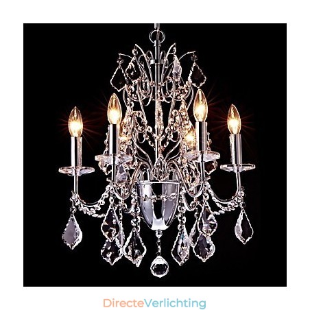 Moderne, eigentijdse, traditionele, klassieke, landelijke, chromen kenmerken voor kristallen metalen kroonluchter Moderne, eigentijdse, traditionele, klassieke, landelijke, chromen kenmerken voor kristallen metalen kroonluchter