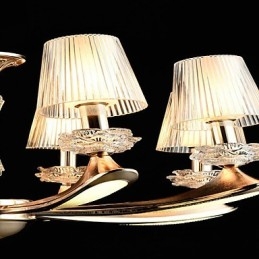 Moderne, eigentijdse, traditionele, klassieke zinklegering met kristallen mini-stijl hanglamp van metaal