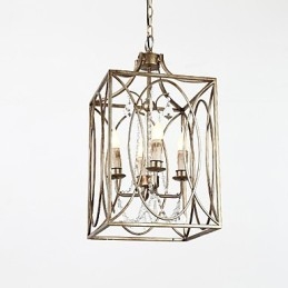Vier licht vintage metalen Amerikaanse industriële loft schilderij kleur Europese kroonluchterlamp de indoor decorate hanglamp