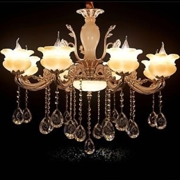 Jade Kristallen Hanglamp