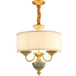 Alle koperen kroonluchter Jade decoratieve kroonluchter