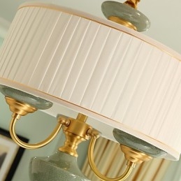 Alle koperen kroonluchter Jade decoratieve kroonluchter