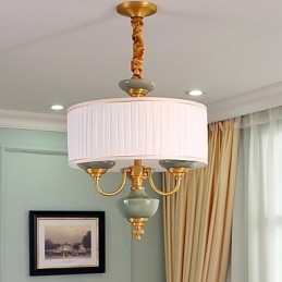 Alle koperen kroonluchter Jade decoratieve kroonluchter