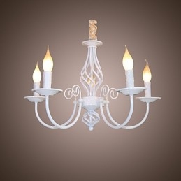 Modern Hedendaags Traditioneel Klassiek Vintage Retro Andere kenmerken voor Mini Stijl Kaars Stijl Metalen Kroonluchter