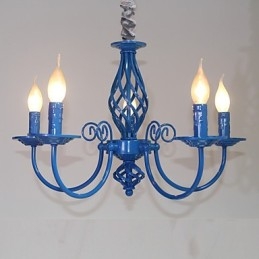 Modern Hedendaags Traditioneel Klassiek Vintage Retro Andere kenmerken voor Mini Stijl Kaars Stijl Metalen Kroonluchter