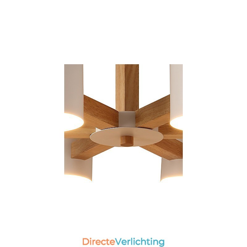 6 lampen kroonluchter moderne eigentijdse traditionele klassieke vintage land hout kenmerk voor hout