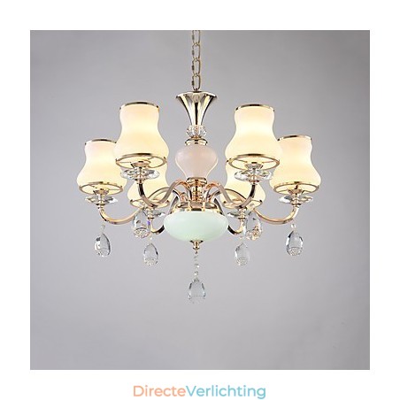 Kroonluchter Modern Hedendaags Gegalvaniseerd Kenmerk voor Kristal Metaal Kroonluchter Modern Hedendaags Gegalvaniseerd Kenmerk voor Kristal Metaal