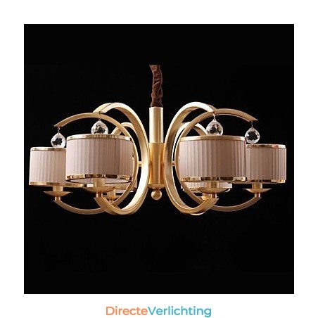 Moderne eigentijdse bronzen metalen kroonluchter Moderne eigentijdse bronzen metalen kroonluchter
