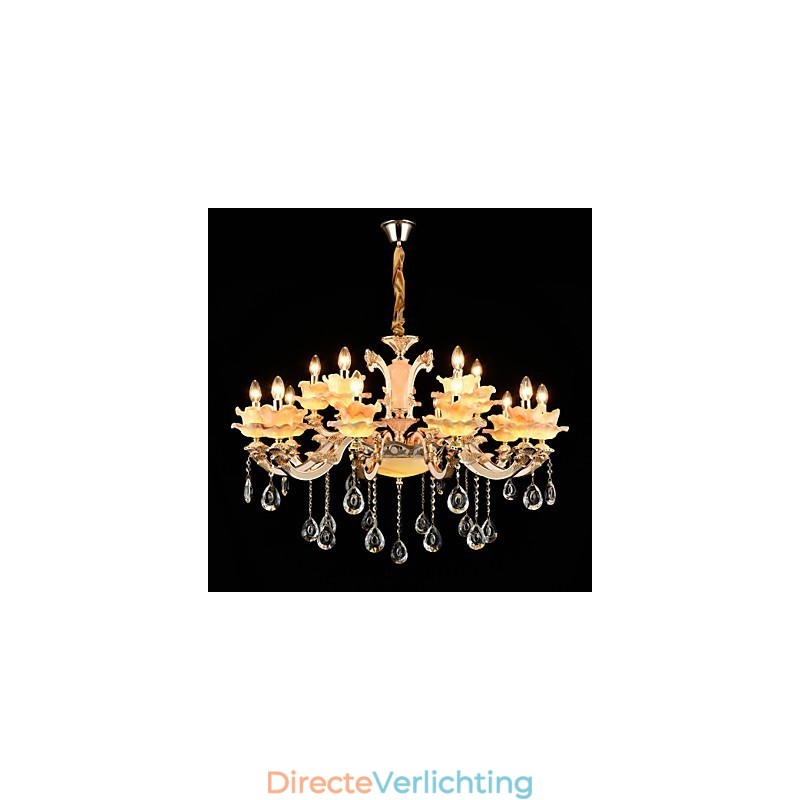 Hanglamp Zinklegering Kenmerk voor Kristal Mini Stijl Metaal Binnen Winkels 15 Lampen