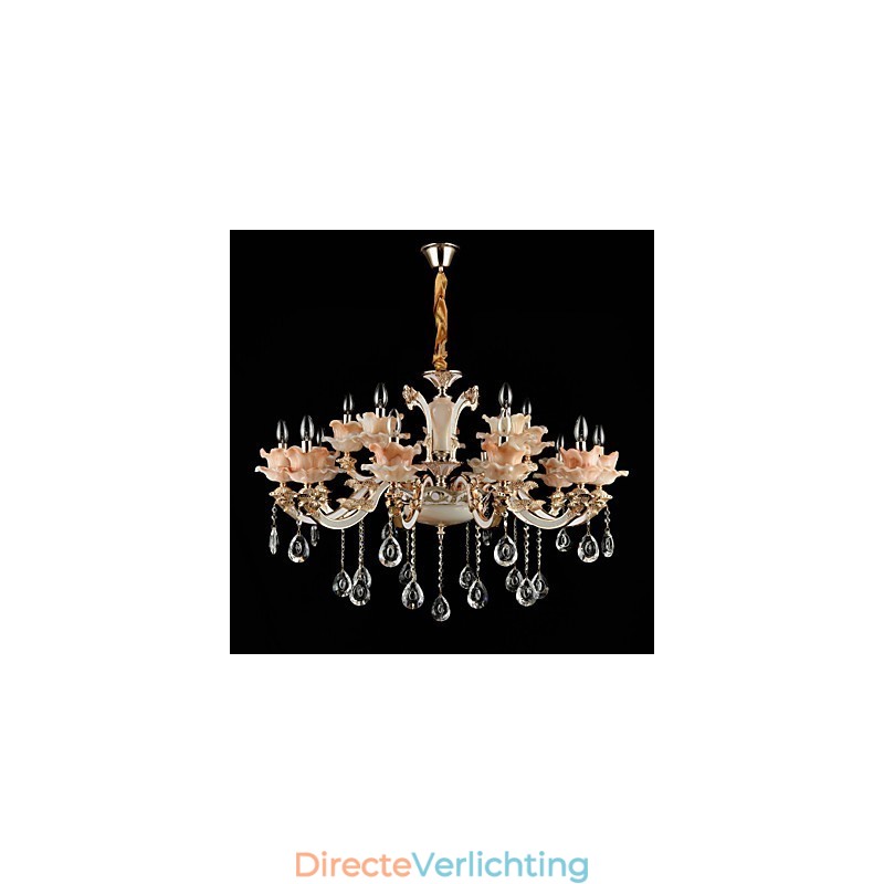 Hanglamp Zinklegering Kenmerk voor Kristal Mini Stijl Metaal Binnen Winkels 15 Lampen
