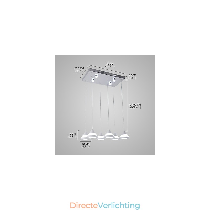 Hanglamp Modern Hedendaags voor Acryl