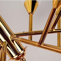 Nordic Eenvoudige Sfeervolle Pastorale Kroonluchter Creatieve Lobby Kroonluchter Lamp