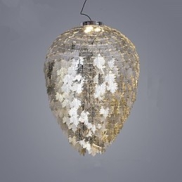 Traditionele klassieke lantaarn gegalvaniseerde functie voor mini-stijl metalen kroonluchter