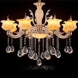Jade Kristallen Hanglamp