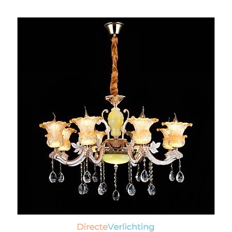 Moderne, eigentijdse, traditionele, klassieke zinklegering met kristallen mini-stijl hanglamp van metaal Moderne, eigentijdse, traditionele, klassieke zinklegering met kristallen mini-stijl hanglamp van metaal