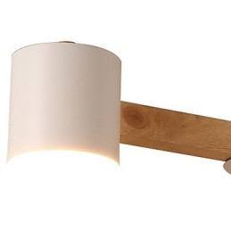 3-lichts kroonluchter Modern eigentijds Traditioneel klassiek Vintage Landelijk Hout Kenmerk voor hout