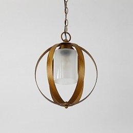 Loft Metalen Amerikaanse Industriële Stijl Schilderij Kleur met Glazen Europese Kroonluchter Lamp de Indoor Decorate Hanglamp