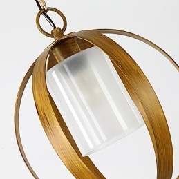 Loft Metalen Amerikaanse Industriële Stijl Schilderij Kleur met Glazen Europese Kroonluchter Lamp de Indoor Decorate Hanglamp