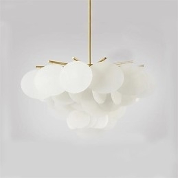 Traditionele klassieke schilderfunctie voor mini-stijl houten bamboe hanglamp