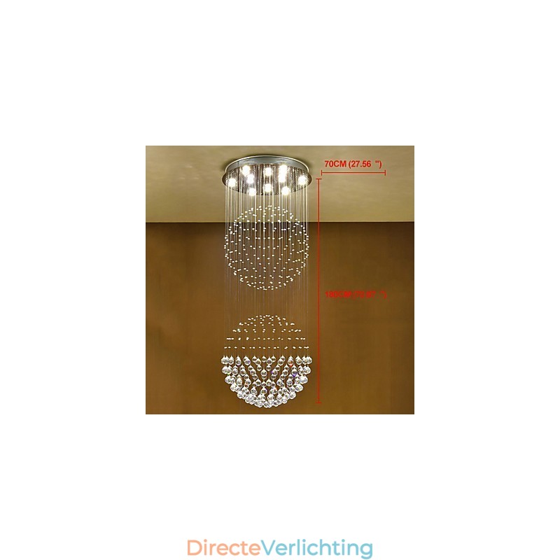 Kristallen plafond hanglamp binnen kroonluchter thuis hangende verlichting lampen armaturen