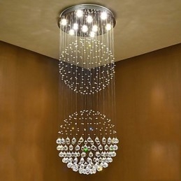 Kristallen plafond hanglamp binnen kroonluchter thuis hangende verlichting lampen armaturen