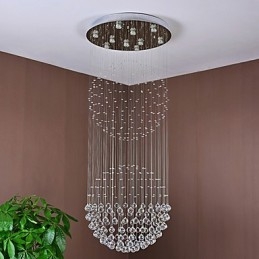 Kristallen plafond hanglamp binnen kroonluchter thuis hangende verlichting lampen armaturen