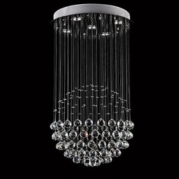 Moderne eigentijdse traditionele klassieke rustieke lodge vintage land eiland kristal gegalvaniseerde metalen hanglamp