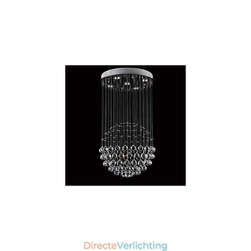Moderne eigentijdse traditionele klassieke rustieke lodge vintage land eiland kristal gegalvaniseerde metalen hanglamp