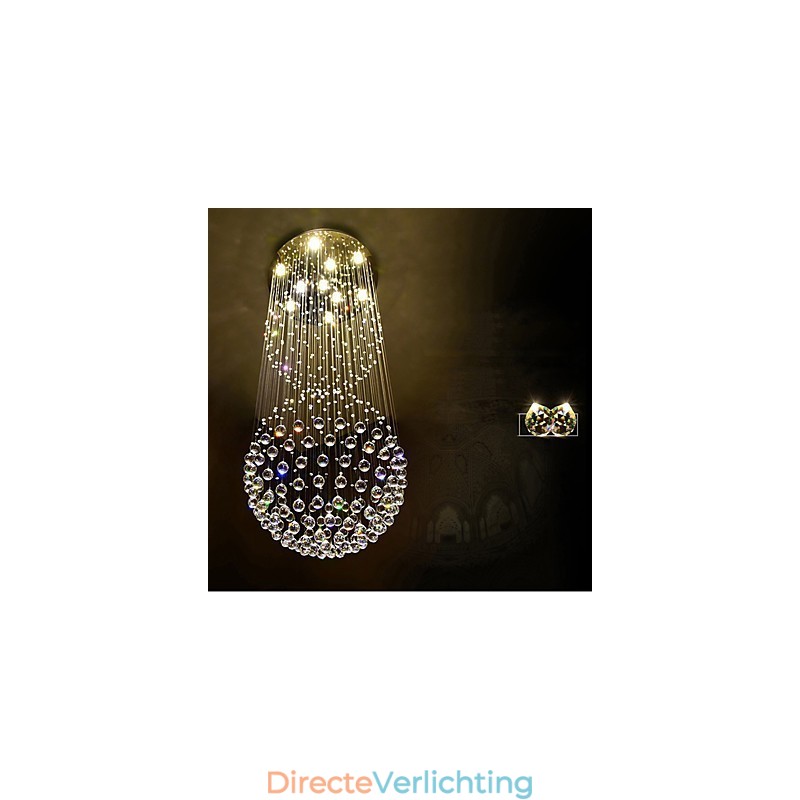 Kristallen plafond hanglamp binnen kroonluchter thuis hangende verlichting lampen armaturen