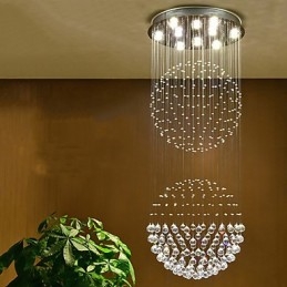 Kristallen plafond hanglamp binnen kroonluchter thuis hangende verlichting lampen armaturen