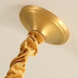 Alle koperen kroonluchter Jade decoratieve kroonluchter
