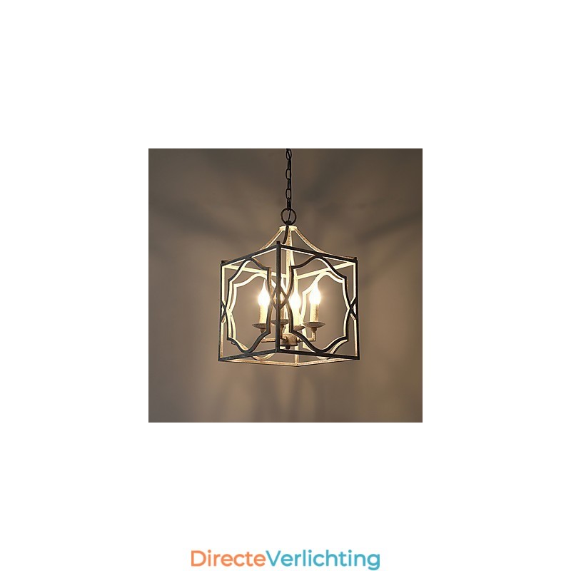 Vintage Metalen Amerikaanse Industriële Loft Schilderij Kleur Europese Kroonluchter Lamp de Indoor Decorate Hanglamp