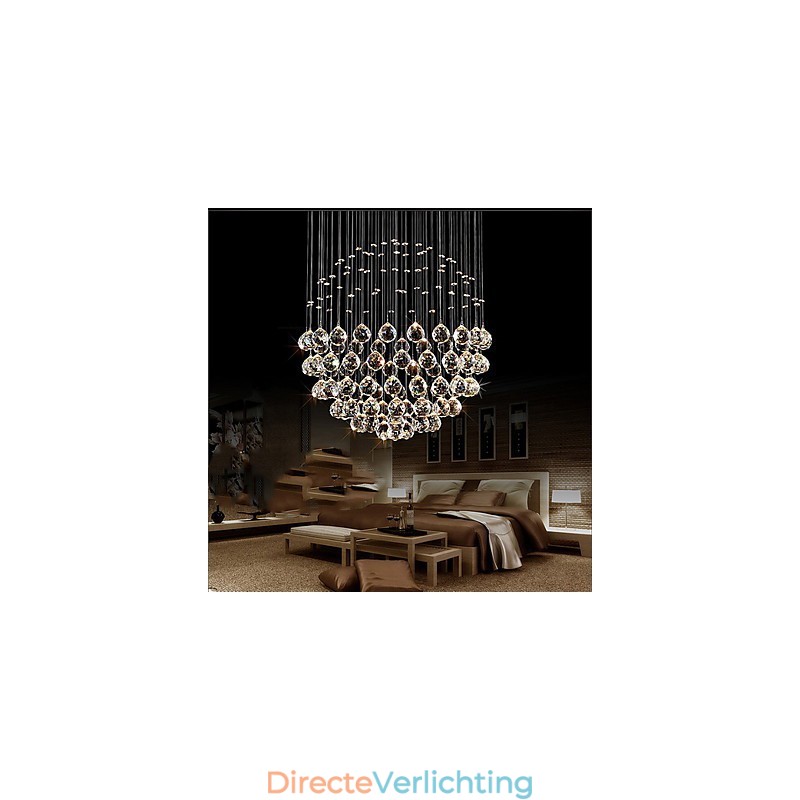 Moderne eigentijdse traditionele klassieke rustieke lodge vintage land eiland kristal gegalvaniseerde metalen hanglamp