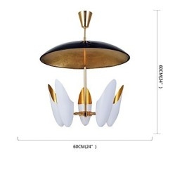 5 Lichts Kroonluchter Korte Kunst Moderne Hedendaagse Hanglamp