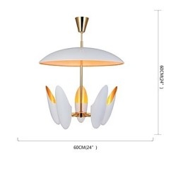 5 Lichts Kroonluchter Korte Kunst Moderne Hedendaagse Hanglamp