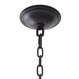 Retro stijl ijzeren hanglamp met 8 lampen
