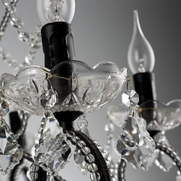 8 lampen kristallen kroonluchter moderne eigentijdse traditionele klassieke rustieke lodge vintage retro