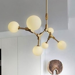 Traditionele klassieke schilderfunctie voor mini-stijl houten bamboe hanglamp