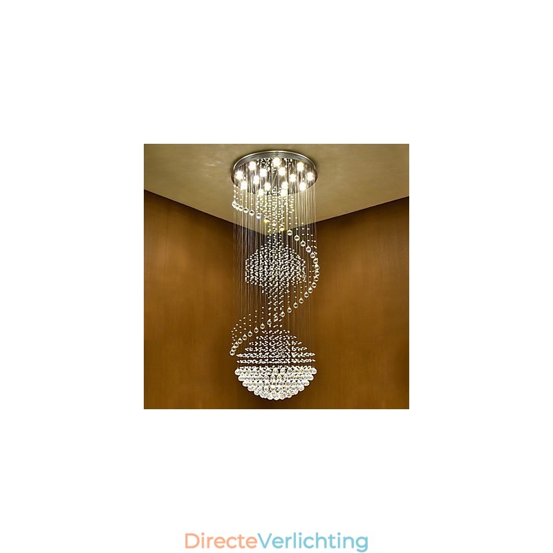 Moderne kristallen plafond hanglamp binnen kroonluchter thuis hangende verlichting lampen armaturen